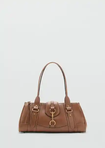 Bolso M Amazona Caramelo Talla 99 Mujer Mango