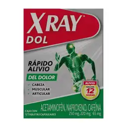 Xray Dol Analgesico todos los Dolores 