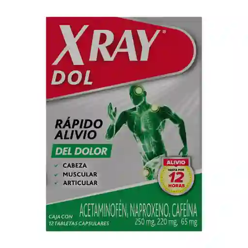 Xray Dol Analgesico todos los Dolores 
