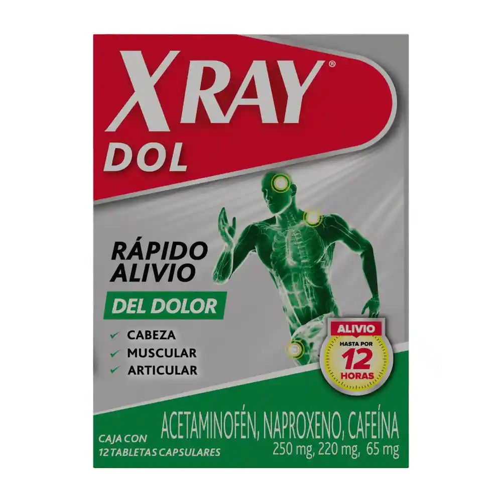 Xray Dol Analgesico todos los Dolores 