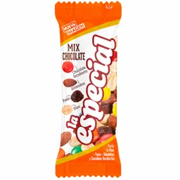 La Especial Pasabocas Mezcla de Frutos Secos con Chocolate