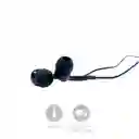 Miniso Audífonos de Cable Negro 1 m