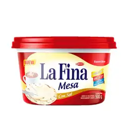 La Fina Margarina Esparcible de Mesa con Sal