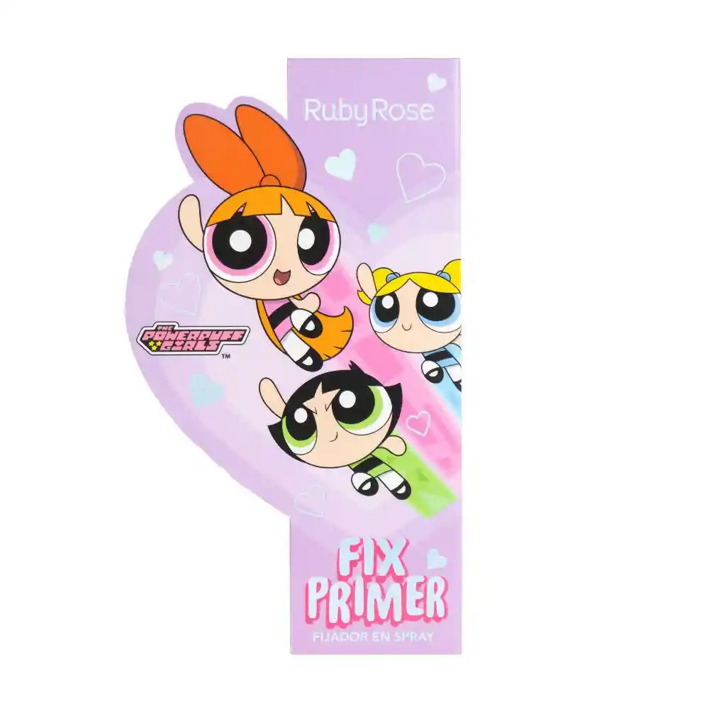 Fijador Ruby Rose Spray Primer Chicas Superpoder (100 Ml)