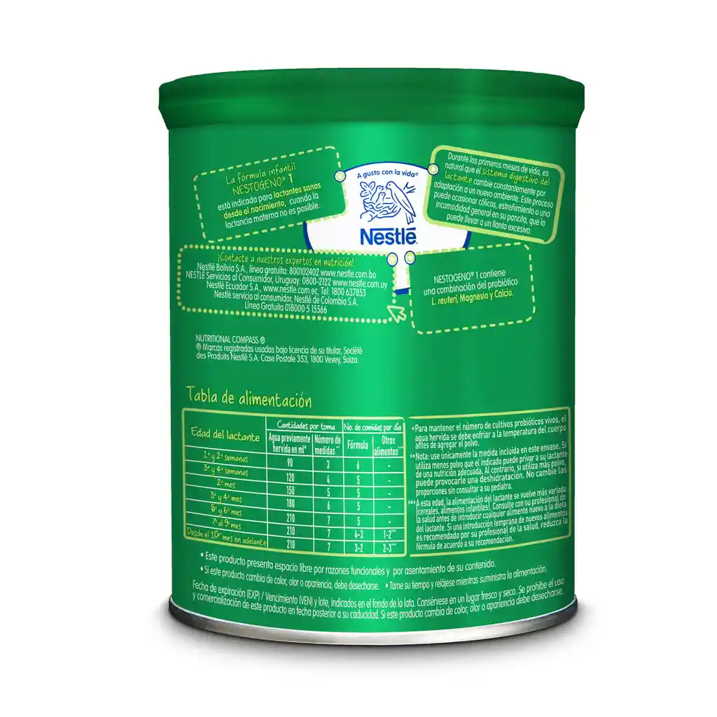 Fórmula infantil NESTOGENO Etapa 1 x 400g