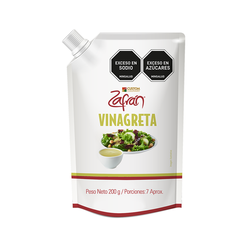 Zafrán Vinagreta para Ensaladas 200 g