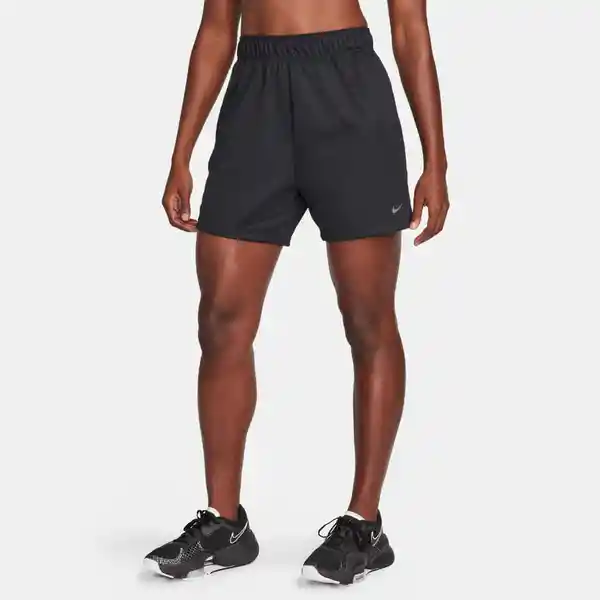 Nike Short Attack Df Mr 5in Para Mujer Negro Talla S