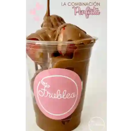 Fresas con chocolate