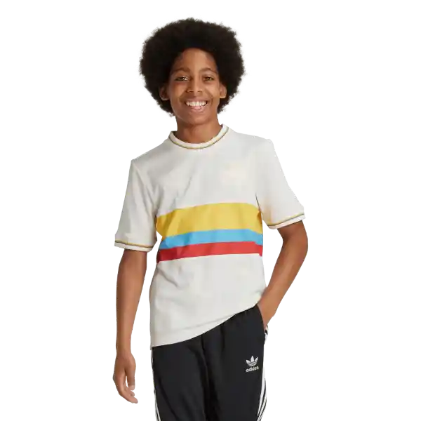 Adidas Camiseta Fcf Anniv Jsy y Fútbol de Niño Blanco Talla M