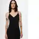 Vestido Mara2 Negro Talla Xs Mujer Mango