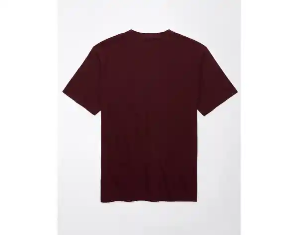 Camiseta Hombre Vinotinto Talla Large American Eagle