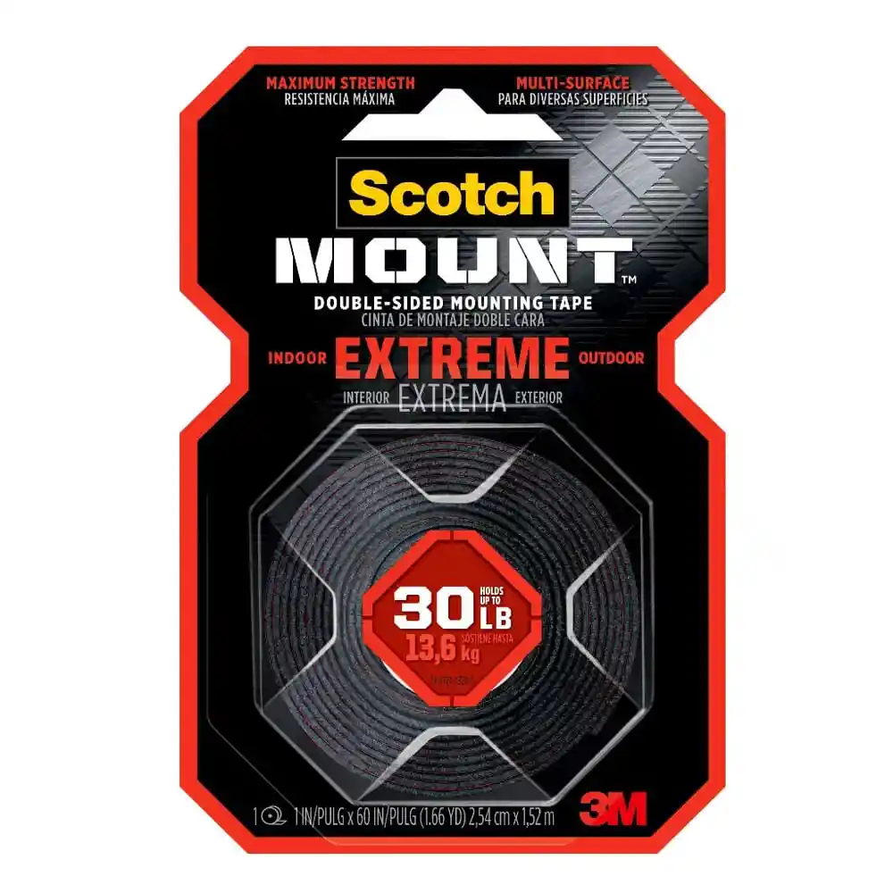 Scotch Cinta de Montaje Mount 25 mm x 1.5m 414H-DC