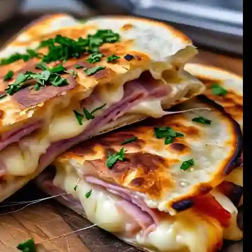 Quesadillas Jamón y Queso