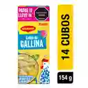 Caldo de Gallina MAGGI paga 12 lleva 14 cubos x 154g