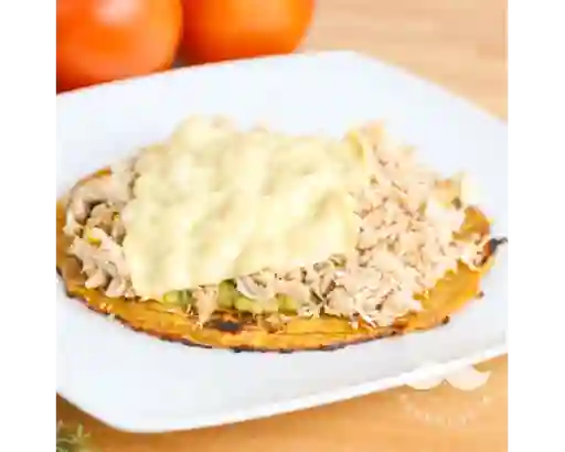 Patacón con Pollo