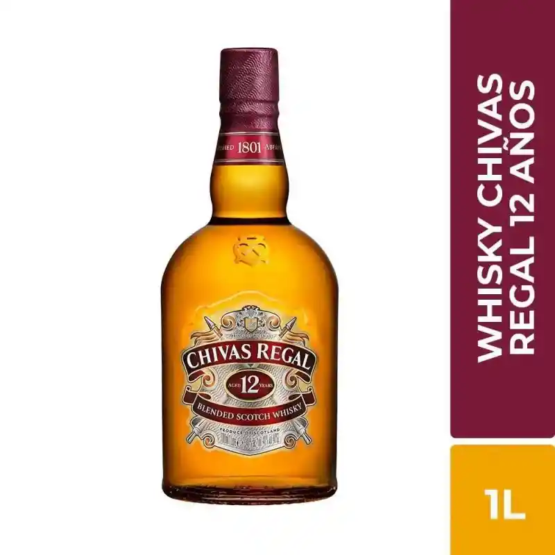 Chivas Regal Whisky 12 Años