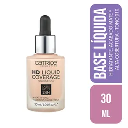 Catrice Base Líquida HD 010 Light Beige 