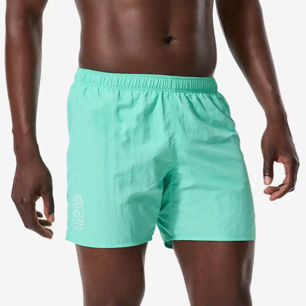 Shorts Natación Basic New Hombre Verde