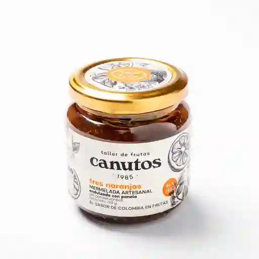 Mermelada tres naranjas panela