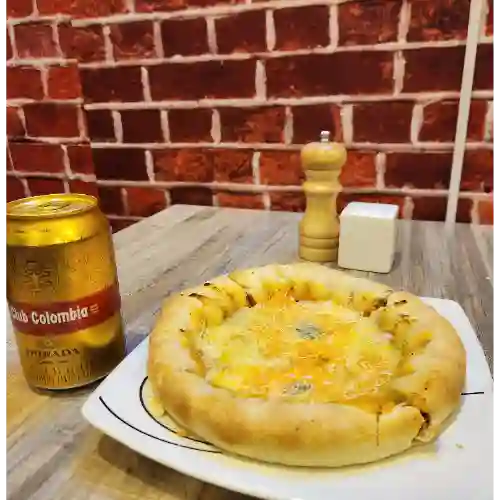 Pizza Capricciosa (4 Quesos)