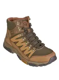 Botines Trecking Hombre Café/Naranja Talla 40