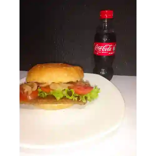 Combo Hamburguesa +gaseosa 400ml