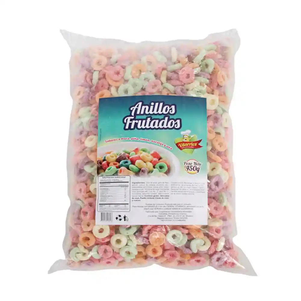 Vitarrico Cereal Anillos Frutados