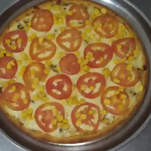 Pizza Sabor Showy con Maicitos