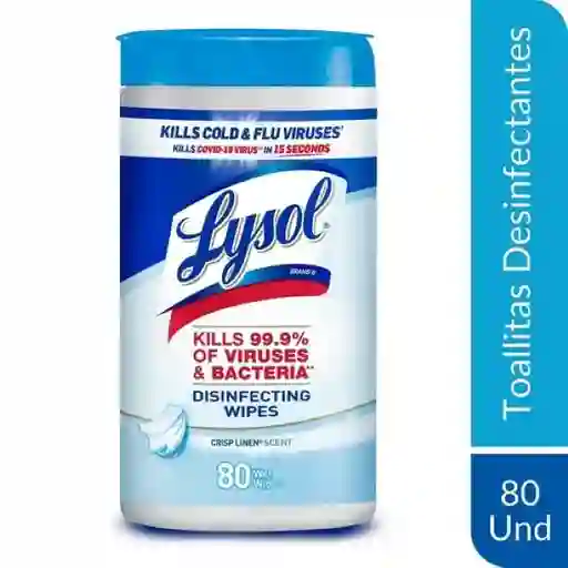Lysol Toalla Humedas Wipes