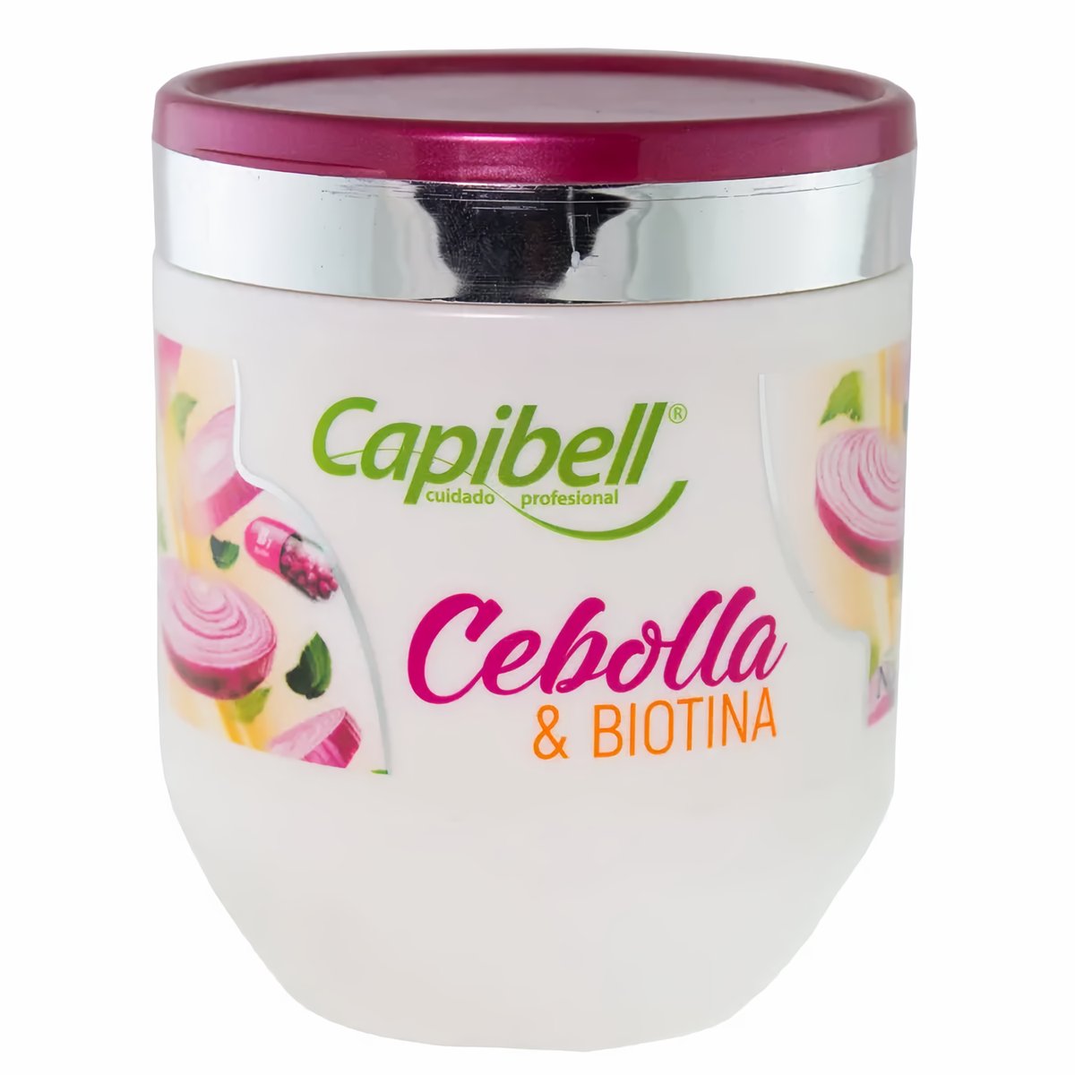 Capibell Mascarilla Capilar de Cebolla y Biotina 530 g