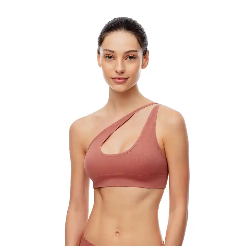 Top Tiras Delgadas Acanalado Femenino Lipo Top Gef Talla M
