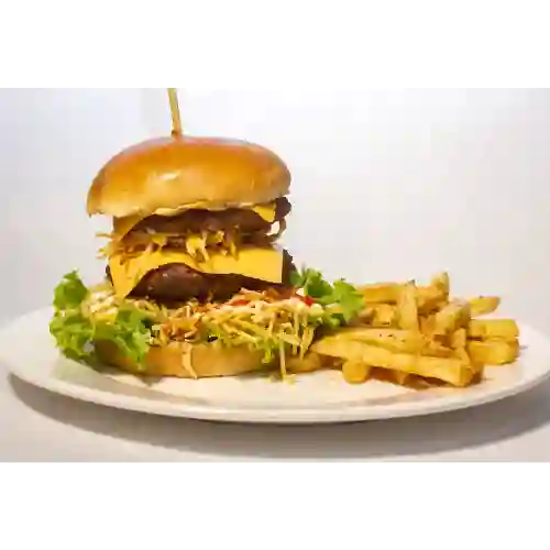 Burger Doble de Carne 300Gr