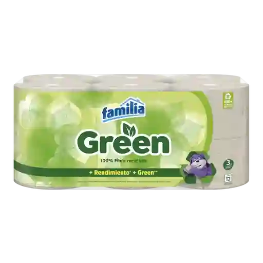 Familia Papel Higiénico Green Rollo