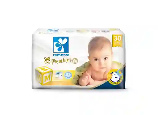 Farmatodo Pañal Premium Etapa 2 Talla M