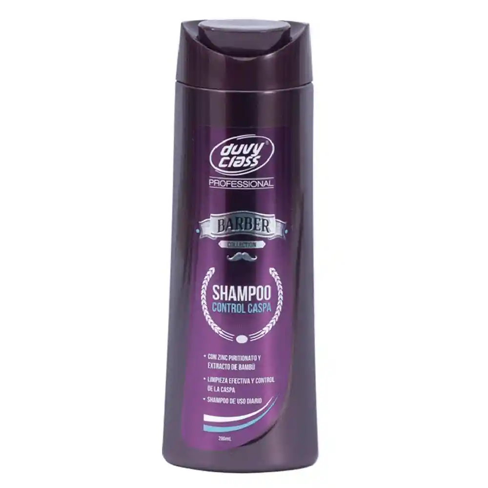 Duvy Class Shampoo Barber Collection Control Caspa  