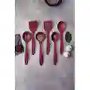 Cuchara Tramontina Ability Para Servir Nylon Rojo