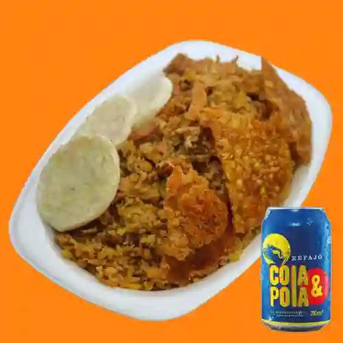 Lechona 700 gr+refajo cola pola 330ml