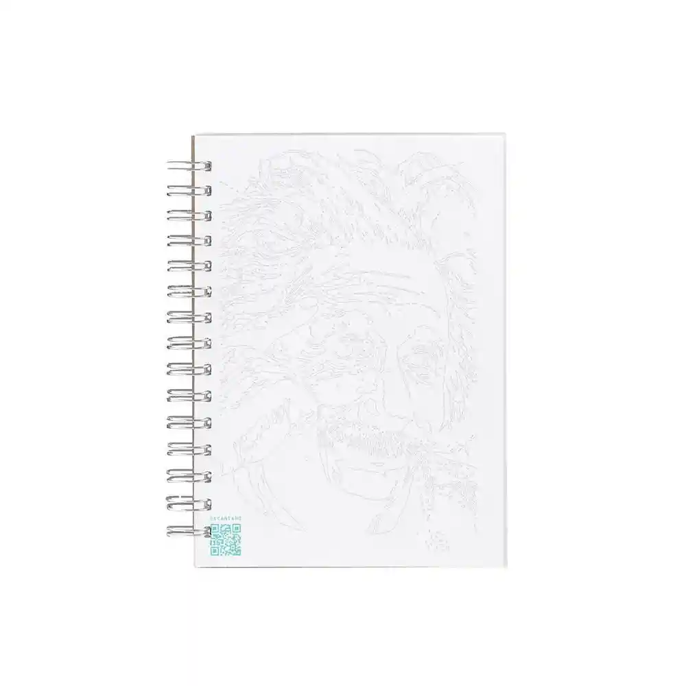 Sosarte Cuaderno Einstein Cuadriculado Argollado 180 Hojas