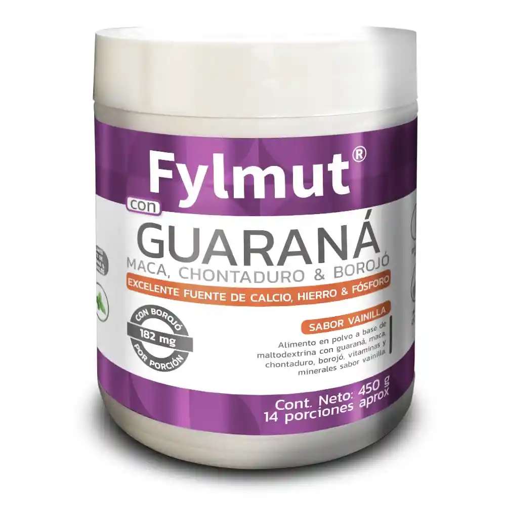 Guarana Fylmut Sabor Vainilla