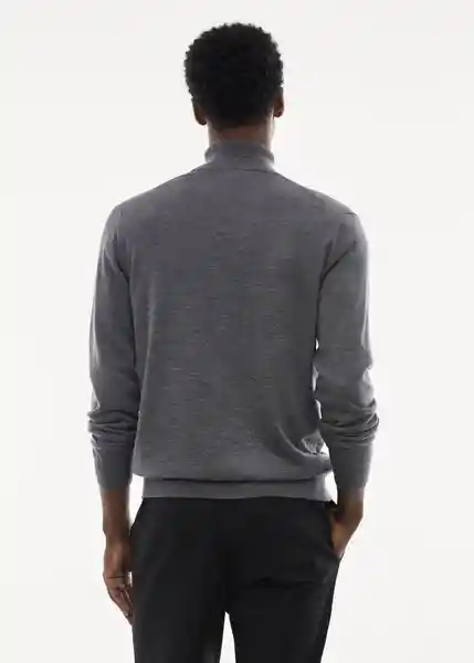 Cárdigan Willyc Gris Talla XL Hombre Mango