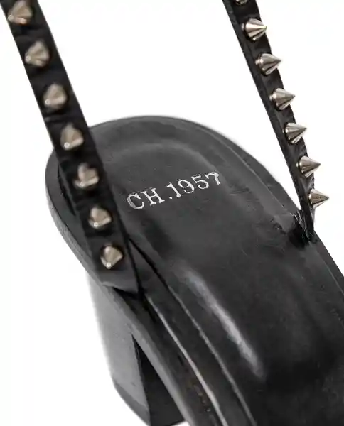 Sandalias Alta Icon Negro Sombrio Ultraoscuro 37 Chevignon