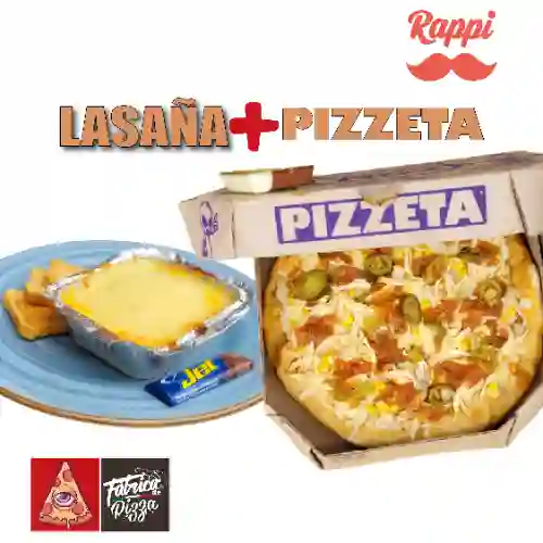 Pizzeta+lasaña