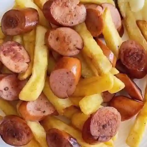 Choripapa sencillo