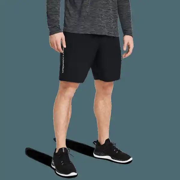 Under Armour Short Para Hombre Negro Talla SM Ref 1383356-001