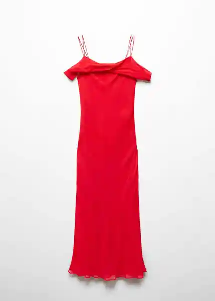 Vestido Cuarzo Rojo Talla 21 Niñas Mango