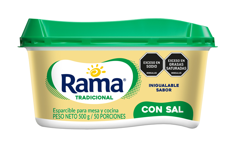 Rama Margarina Esparcible Con Sal 500 g