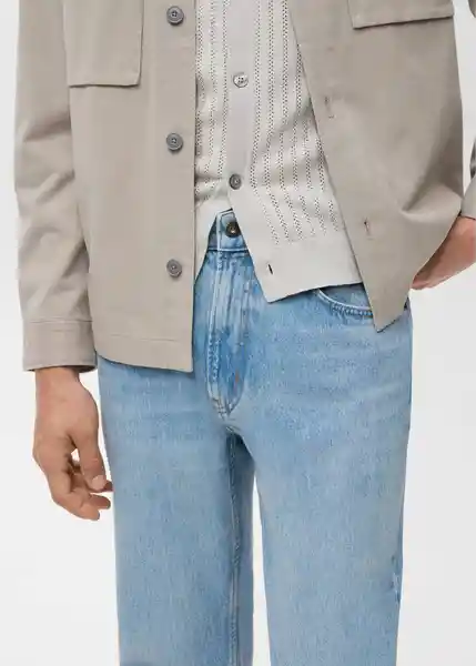 Jean Moby Dirty Talla 42 Hombre Mango