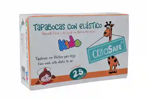 Alfa Safe Tapabocas Pediátrico no Tejido con Barrera Microbiana