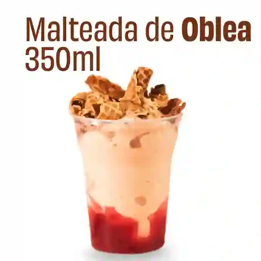 Malteada de oblea 350ml.