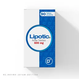 Procaps-Lipotic Diabetrics Healthcare 600 Mg 90 Tableta S A Pae